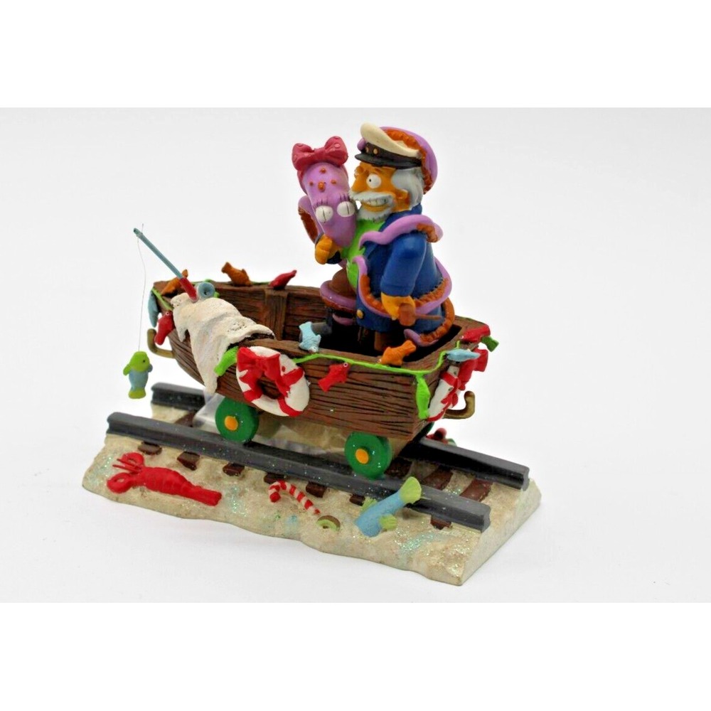 The Simpsons Christmas Express "Holiday On The High‎ Seas" Sea Captain Hamilton